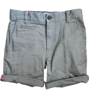 Mini Boden boys khaki shorts size 9